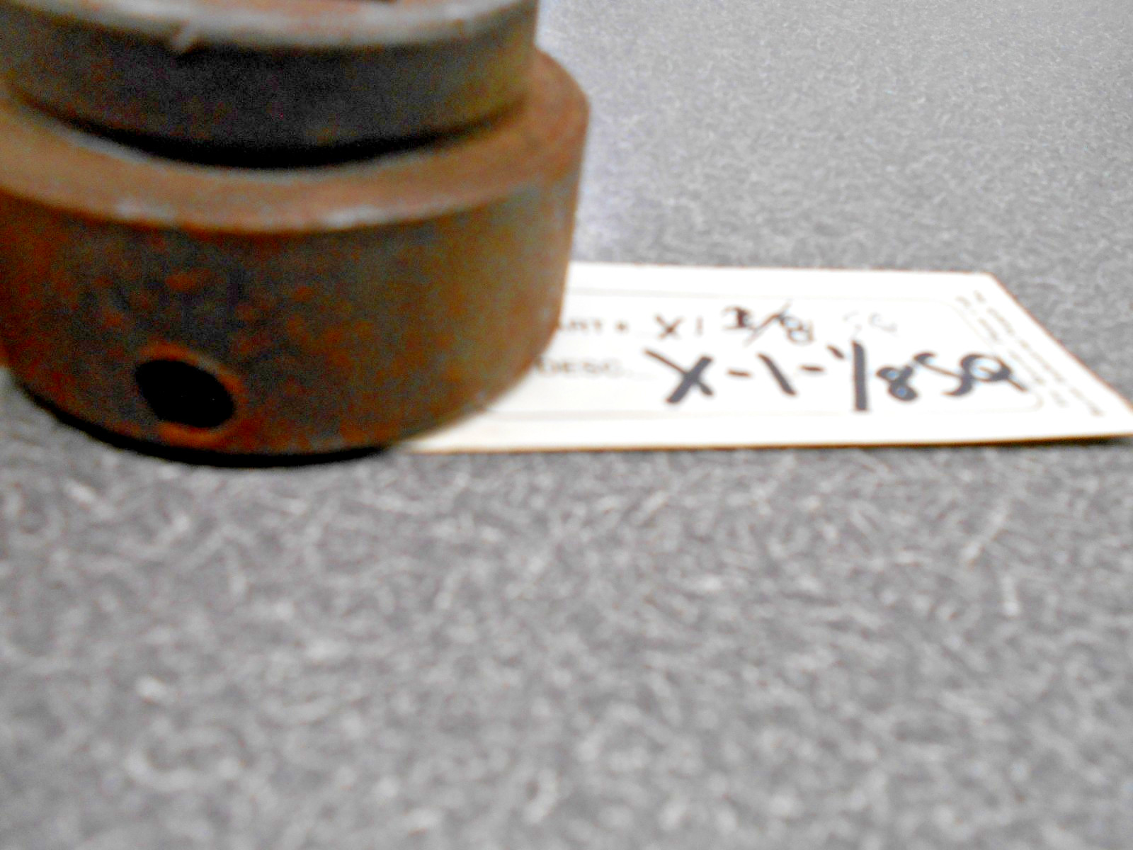 Weld-On Hub, Series X1-1/8SQ Square Bore. Burns/Tisco. NOS! X-1-1/8SQ