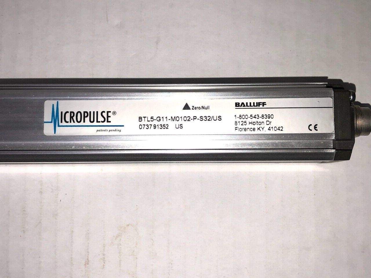 Balluff #BTL5-G11-M0102-P-S32/US, Linear Position Transducer, 102mm