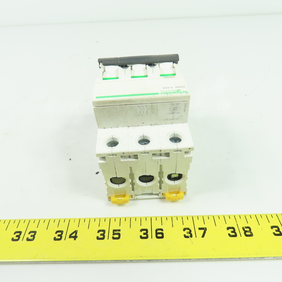 Schneider Electric IC65N D 63A Miniature Circuit Breaker 400V 50/60Hz