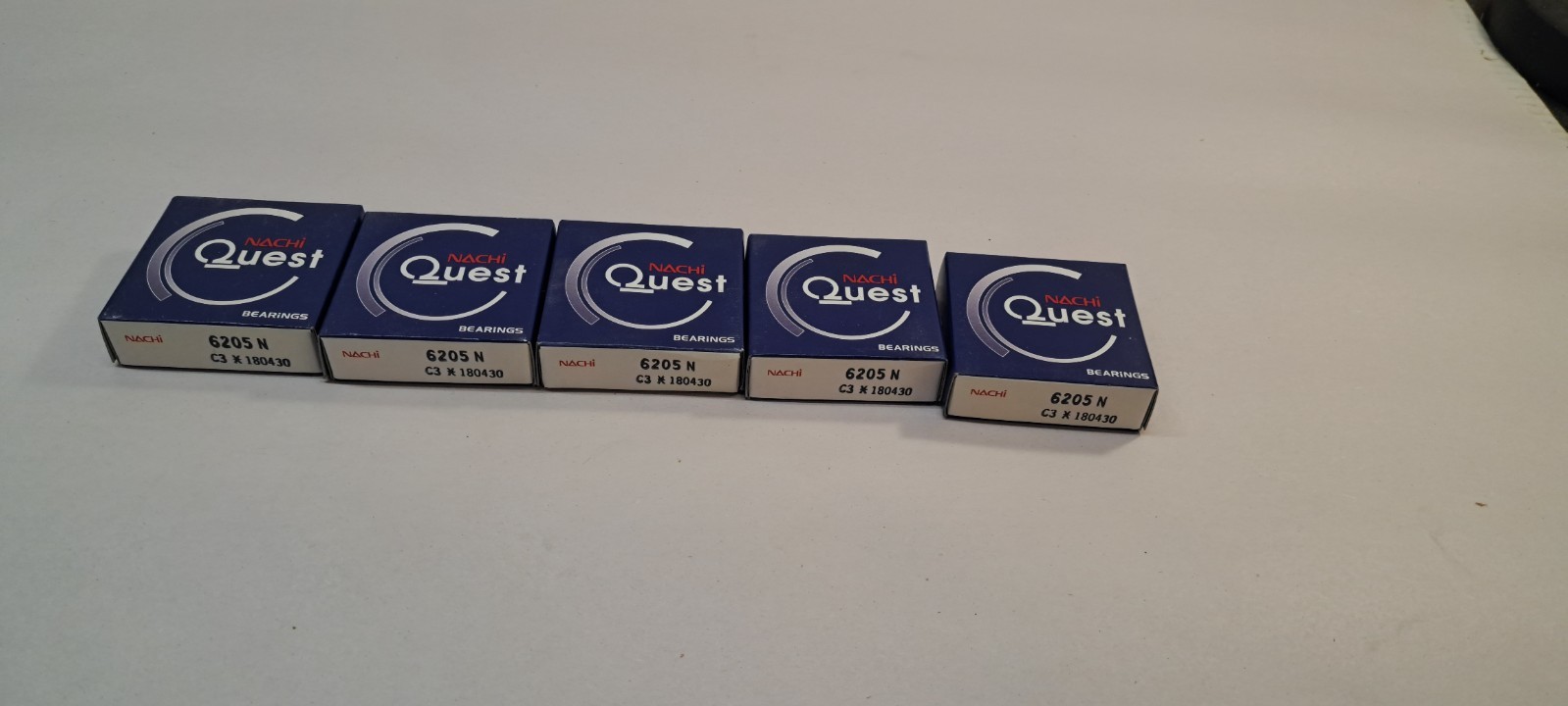 LOT OF 5 Nachi 6205N C3/ 6205NC3 Bearing