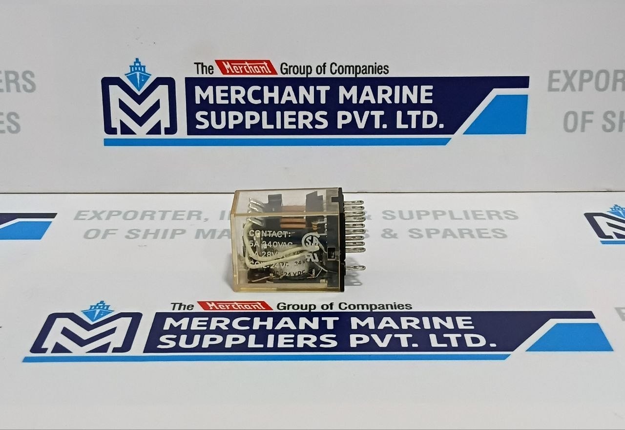 Omron MY4N-D2 24VDC Auxiliary Relay 5A 240VAC 5A 28VDC (Unused New)