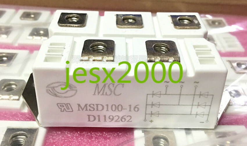 1PC MSD100-16 IGBT rectifier bridge module