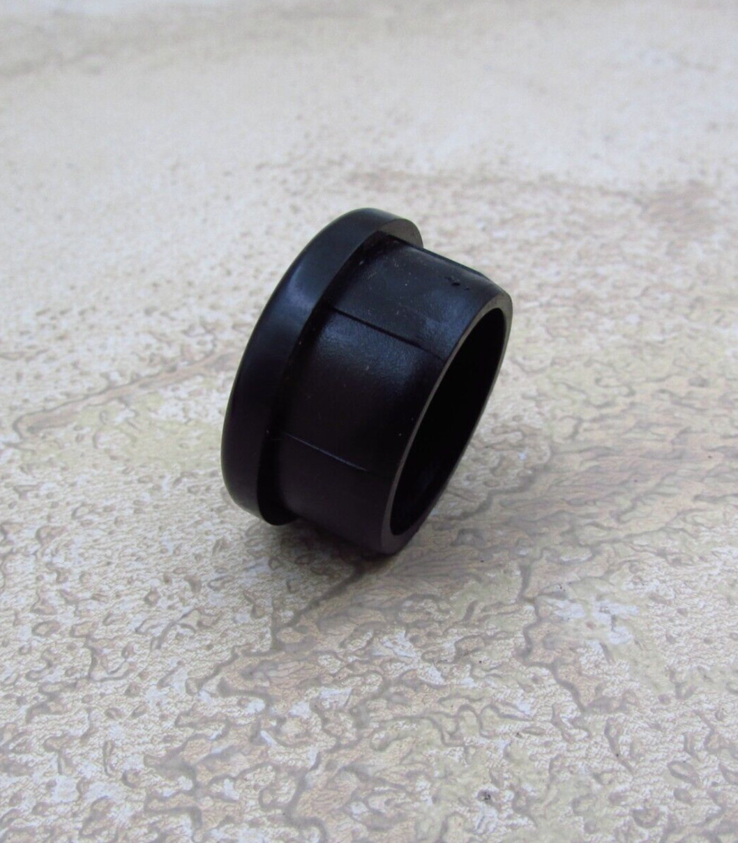 QTY 8 Black 1″ Inch OD, 7/8″ ID, Round Tube End Cap Plastic Insert Plugs