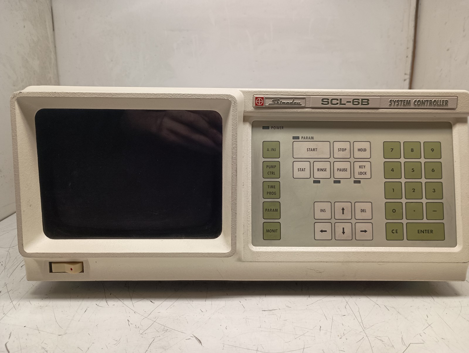 Shimadzu SCL-6B System Controller Auto Injector *Powers on, untested