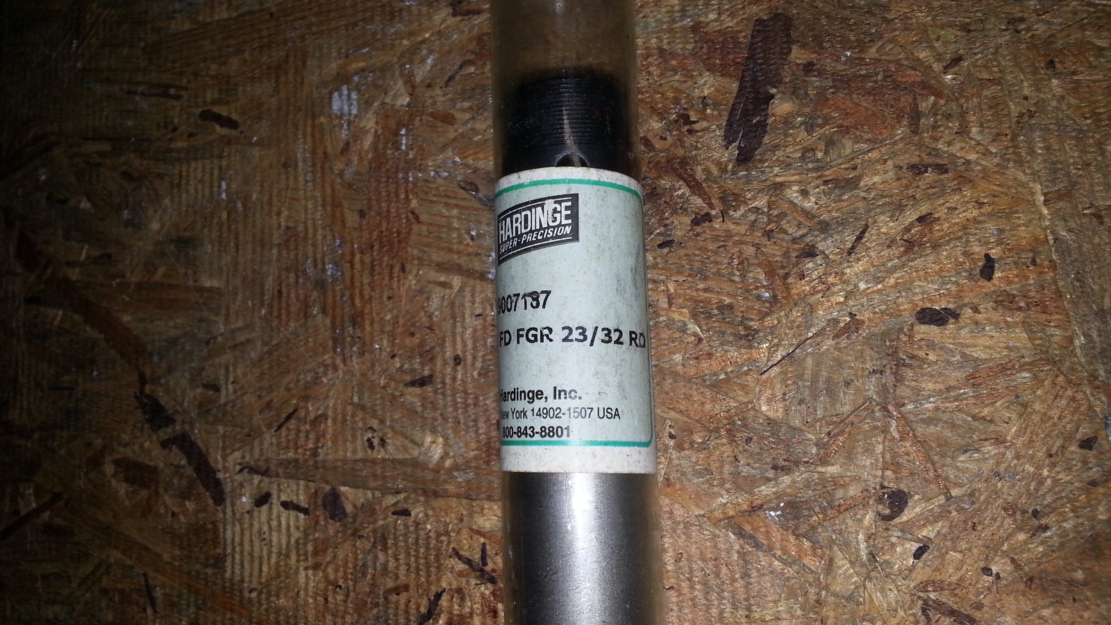 Hardinge 42550019007 Davenport Feed Finger 23/32 Round CNC Lathe Precision Part
