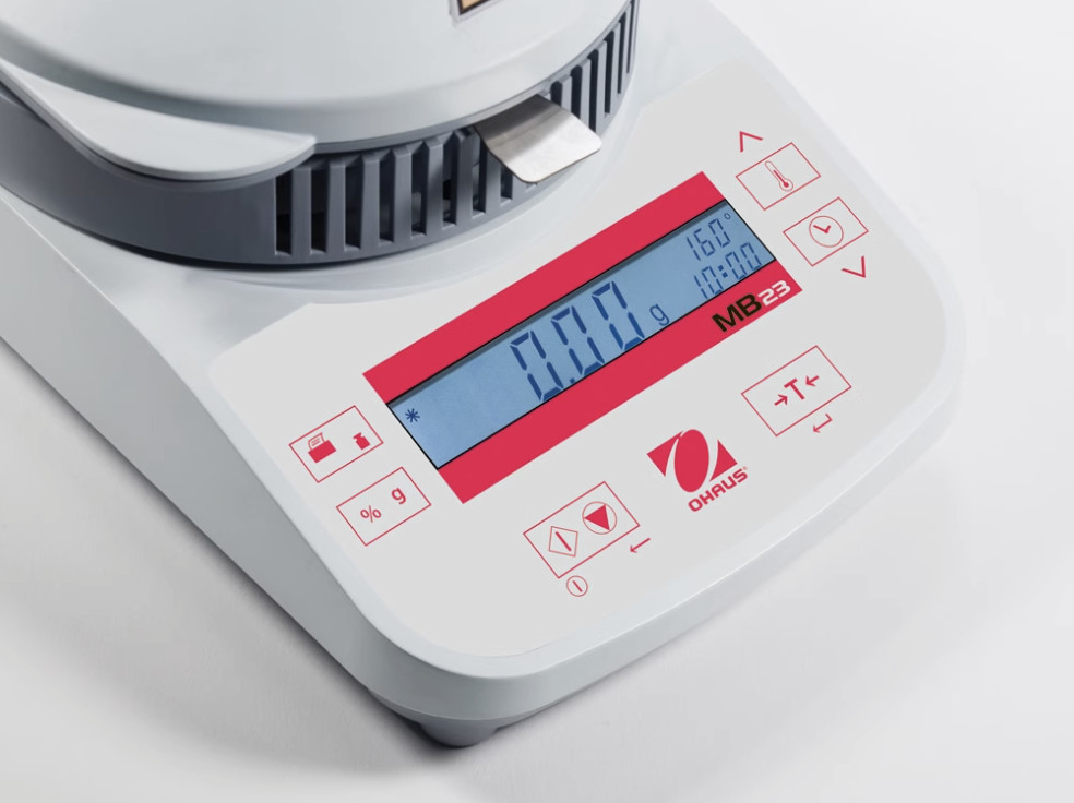 Ohaus MB23 Moisture Analyzer Lab Infrared Heating Grain Moisture