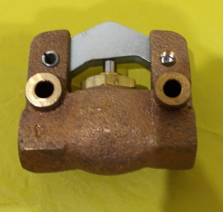 New Parker Schrader Bellows 034130199 Solenoid 2-Way Valve with Lever 1/4″