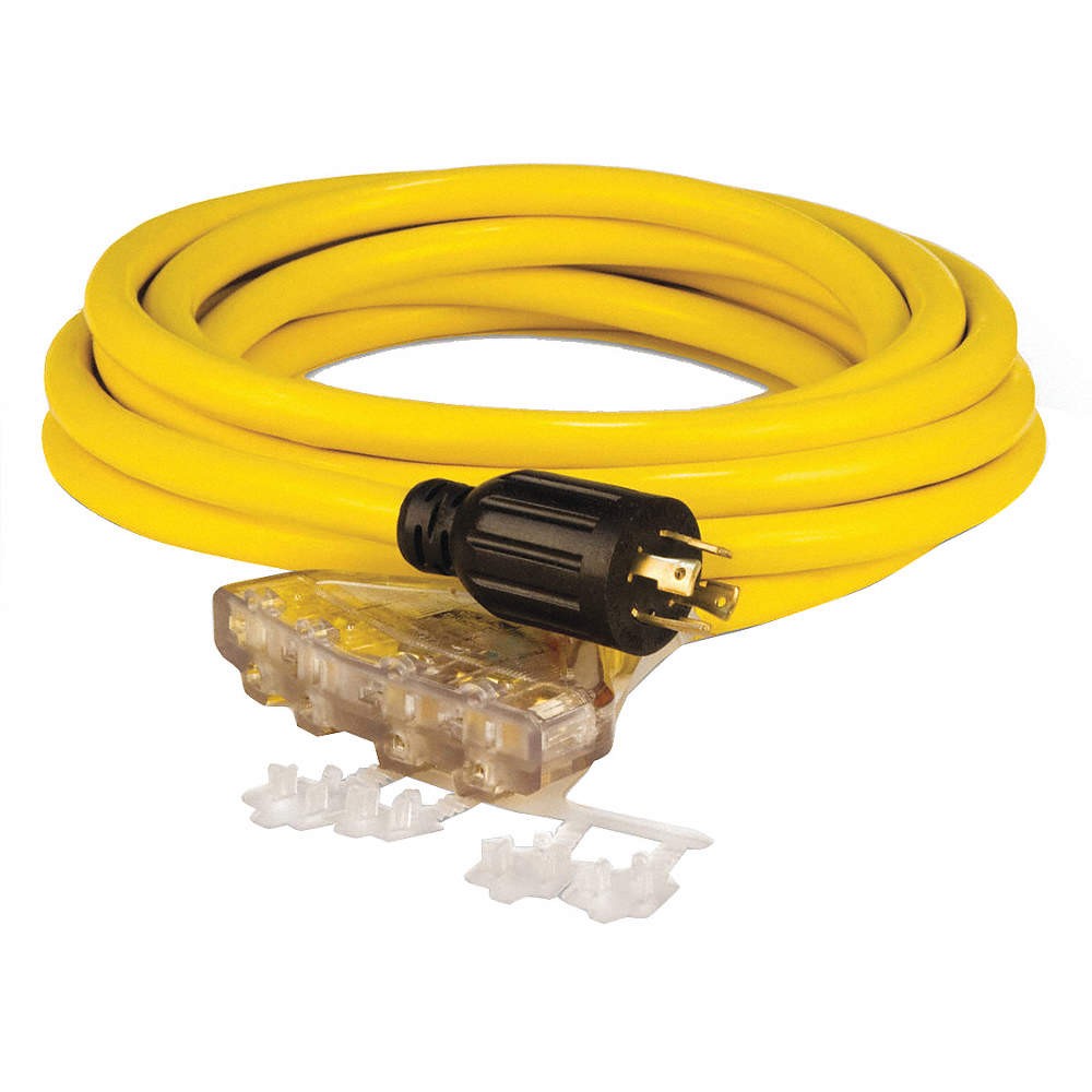 CHAMPION POWER EQUIPMENT 48036 Generator Ext Cord,25ft.,30A,125/250V 53EC26