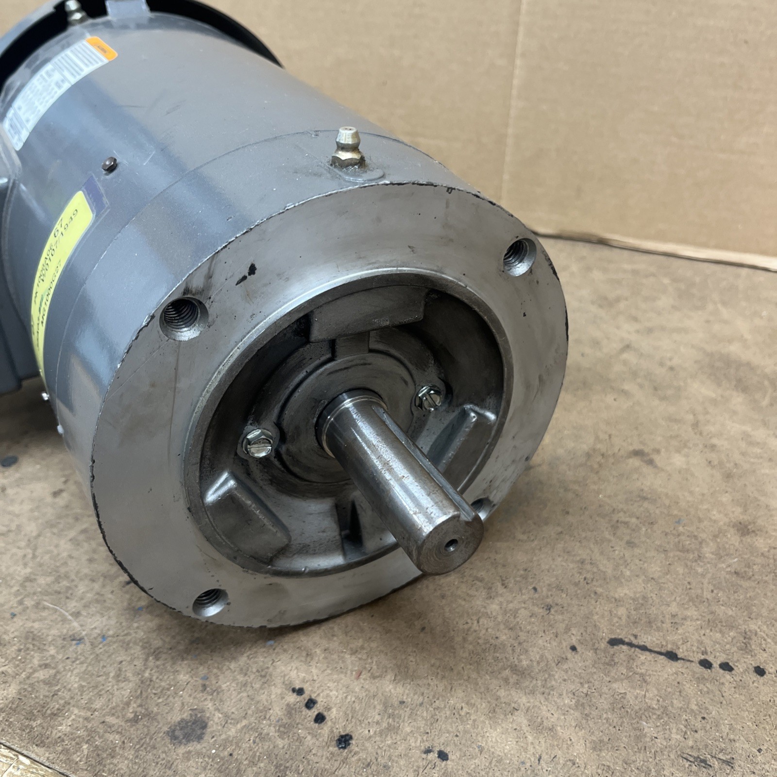 Used Baldor Reliance VM3558T Motor 35A03-872 W0107/1949 MG1000G27 2HP