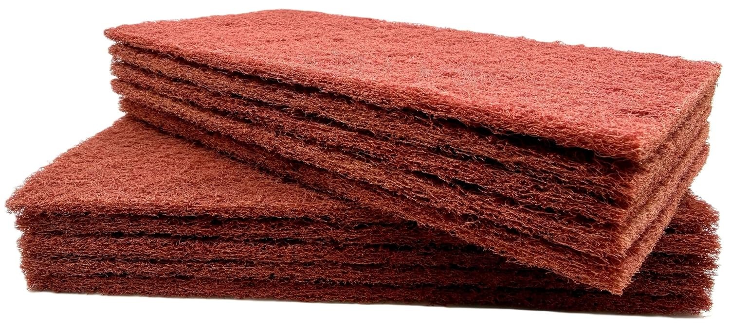 Pro-Graad Durable Flex Hand Pad 4-1/2” x 9” – Very Fine Aluminum Oxide Non-Wove