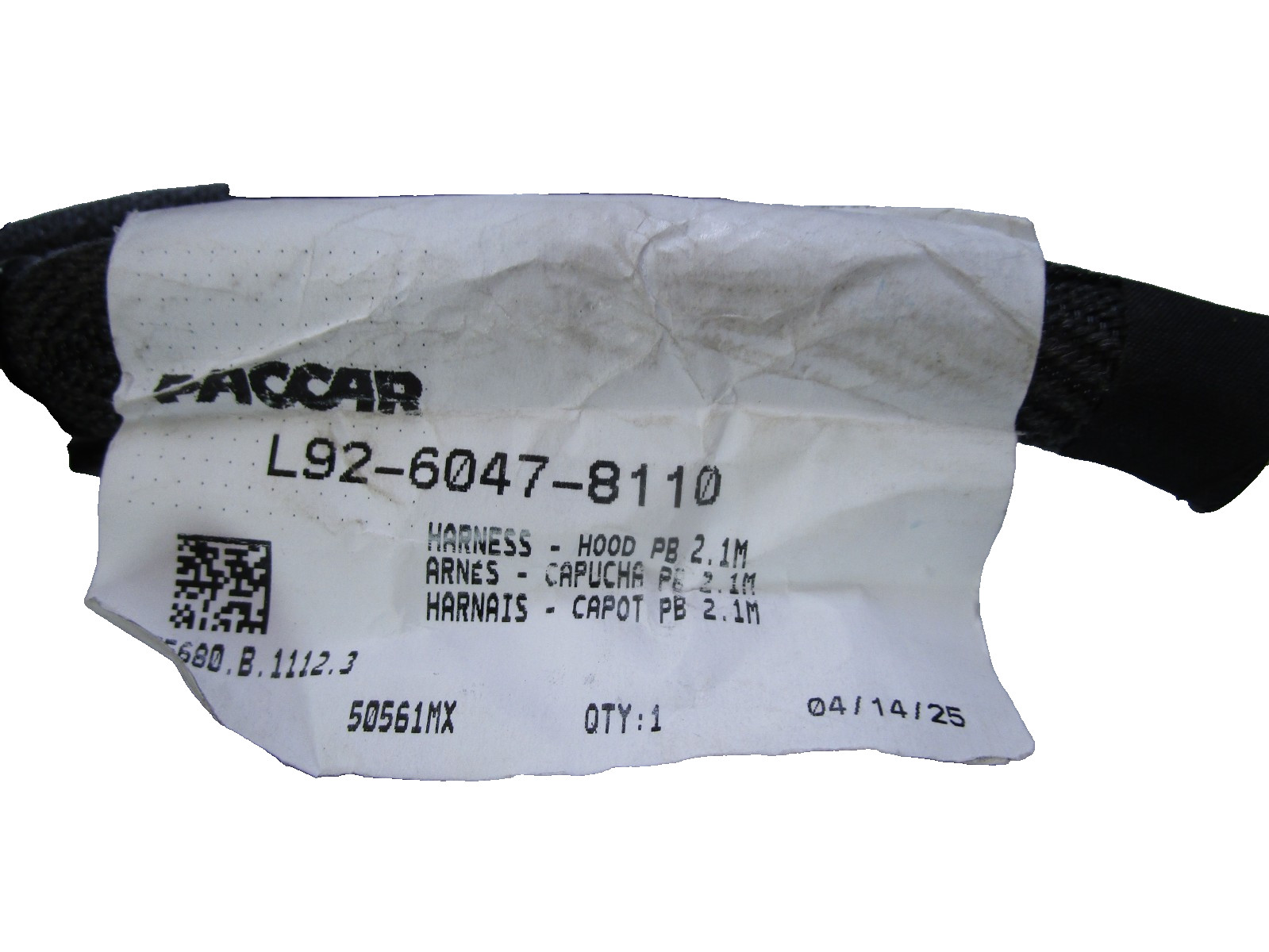 Paccar L92-6047-8110 Multi Purpose Wiring Harness