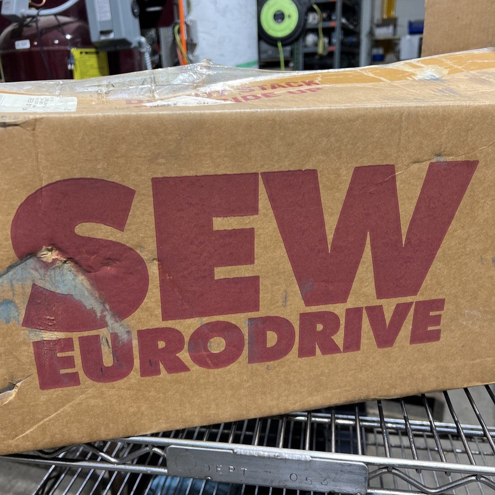 SEW-Eurodrive Motor DFT90S4 With Gear Box Nos Surplus