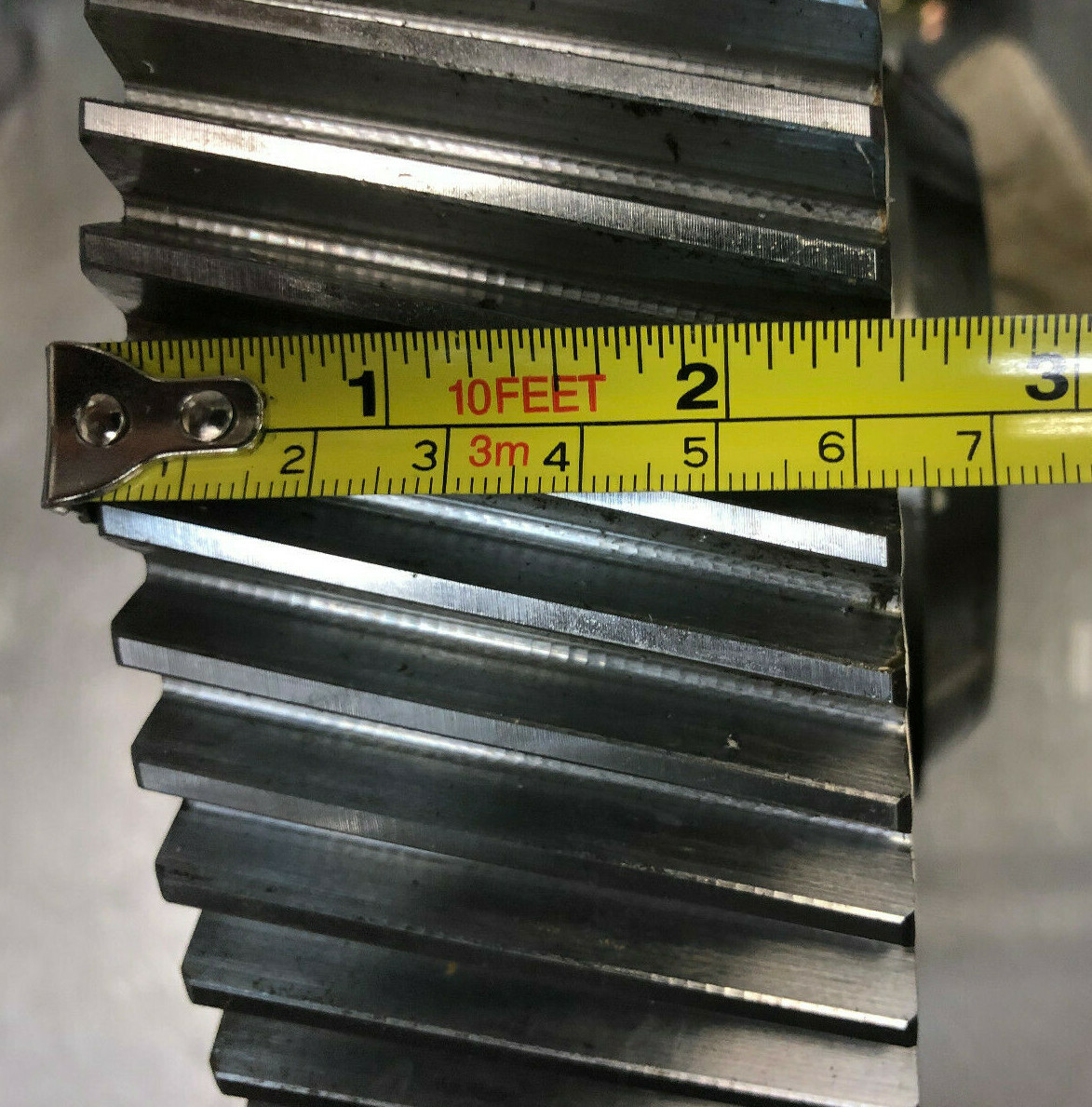 Tuthill Vac Blower Gear 93 Tooth 2-1/2″ Width 12-1/4″ Dia 3-1/2″ Bore