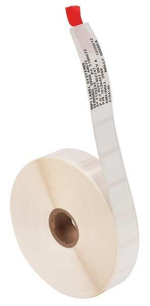 Msa Safety 10126437 Label, 1-1/2 Lx 4 Wx 1-1/2 H In.