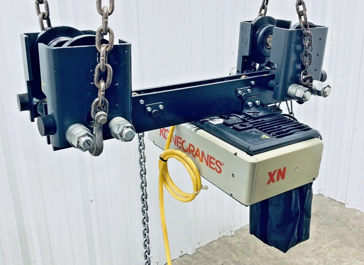 KONECRANES XN10100015P16S1C 3/4-TON ELECTRIC CHAIN HOIST 1.5HP 460V 3PH 16FPM