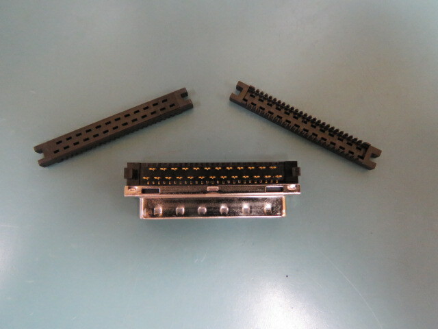 Honda PCS-XE50MA+ Qty of 3 per Lot IDC type male connector for cable; 50 contac