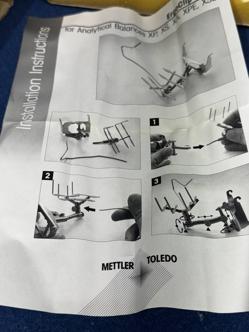 Mettler Toledo 11106764 ErgoClip Flask Holder 20-100 mL XP XS XA Balance