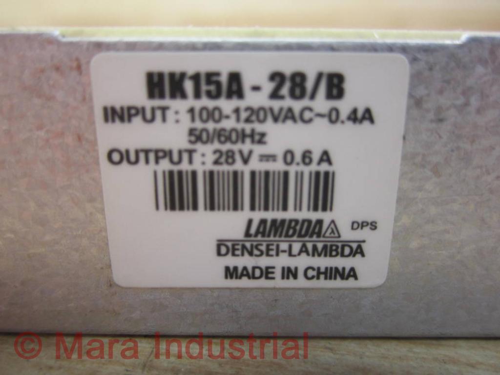 Densei-Lambda HK15A-28/B Power Supply HK15A28B