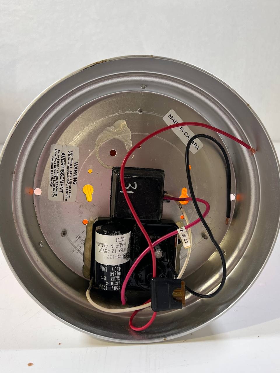 Star Warning Systems, Amber Warning Light, 200A/12V – SHL-200A1248A