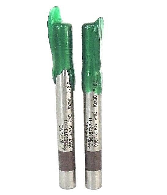 LOT OF 2 NEW AIP INC. 638732-11 PUNCHES 0987-JLFG RND 10X90 P=8.0