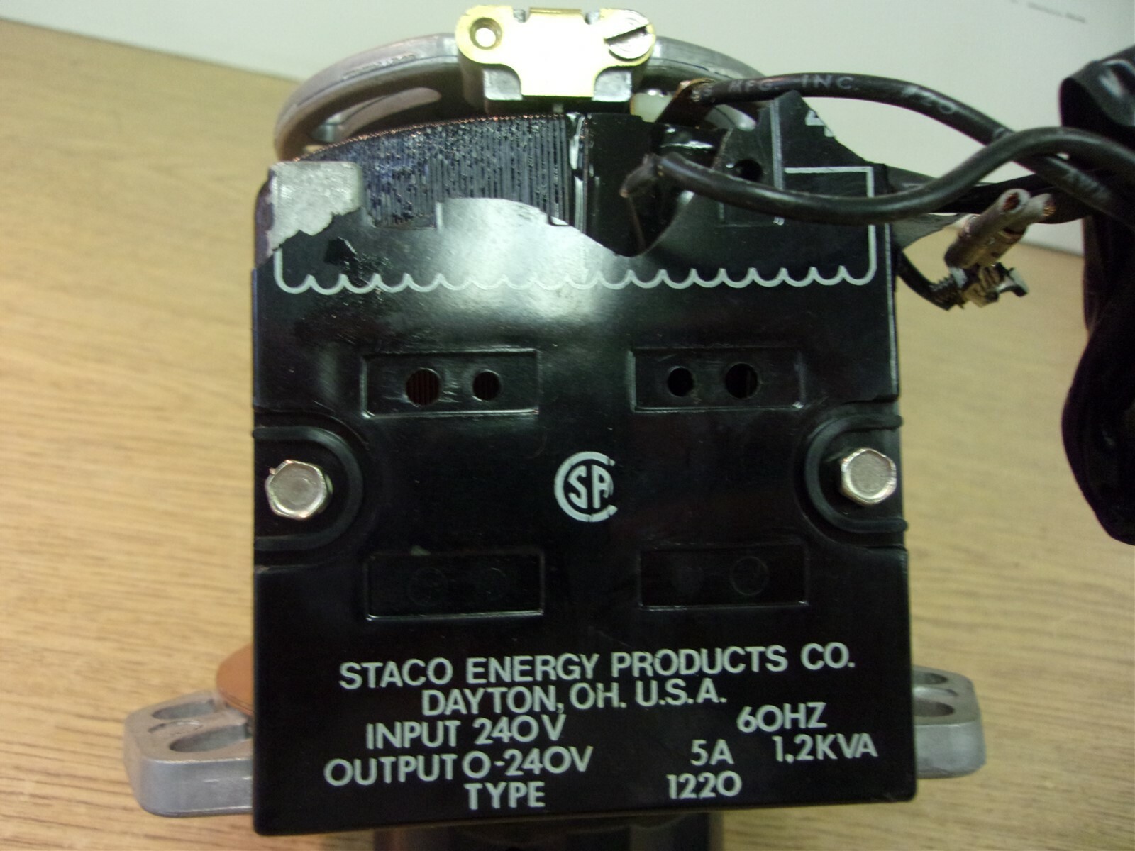 Staco Energy Type 1220 PowerStat 240V *FREE SHIPPING*