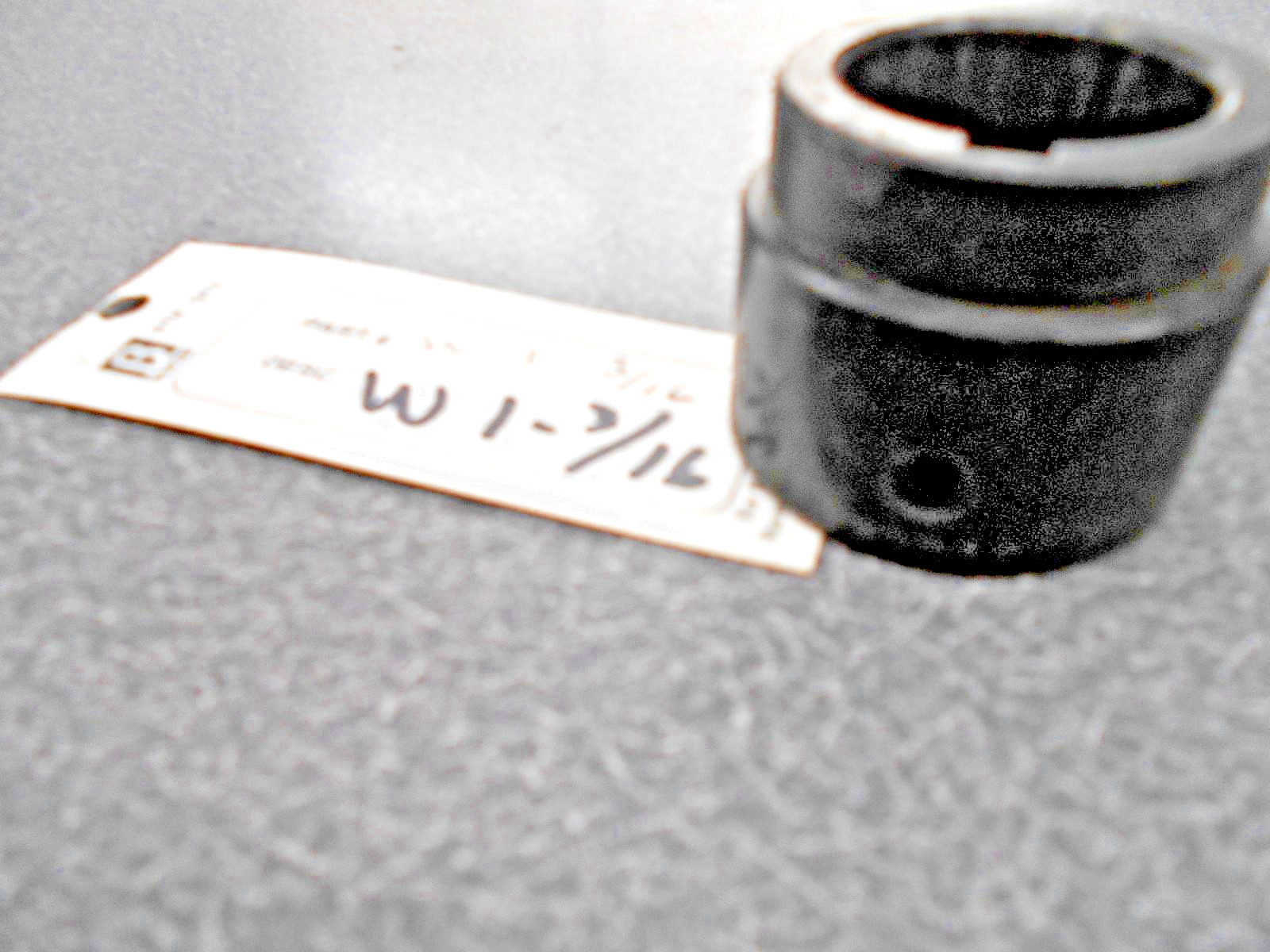 Weld-On Hub, Series W 1-3/16. Round Bore. Burns/Tisco. NOS!