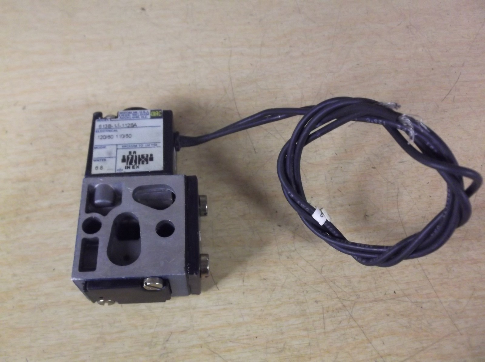 NEW MAC 613B-11-112BA Valve Assembly *FREE SHIPPING*