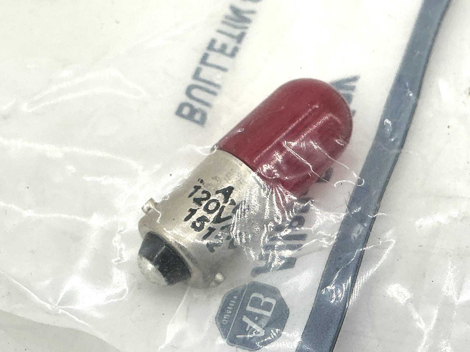 New Allen Bradley 800T-N320R Ser C Pilot Light Accessory LED Light Bulb 120V Red