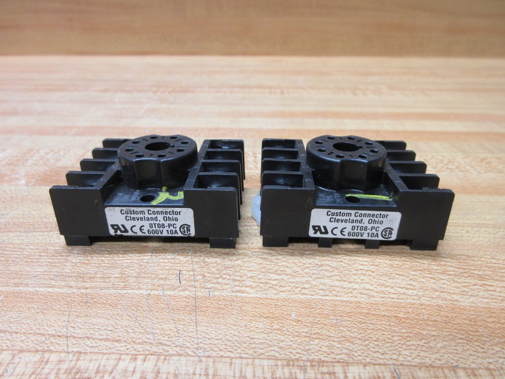 Custom Connector 0T08-PC Relay Socket OT08PC