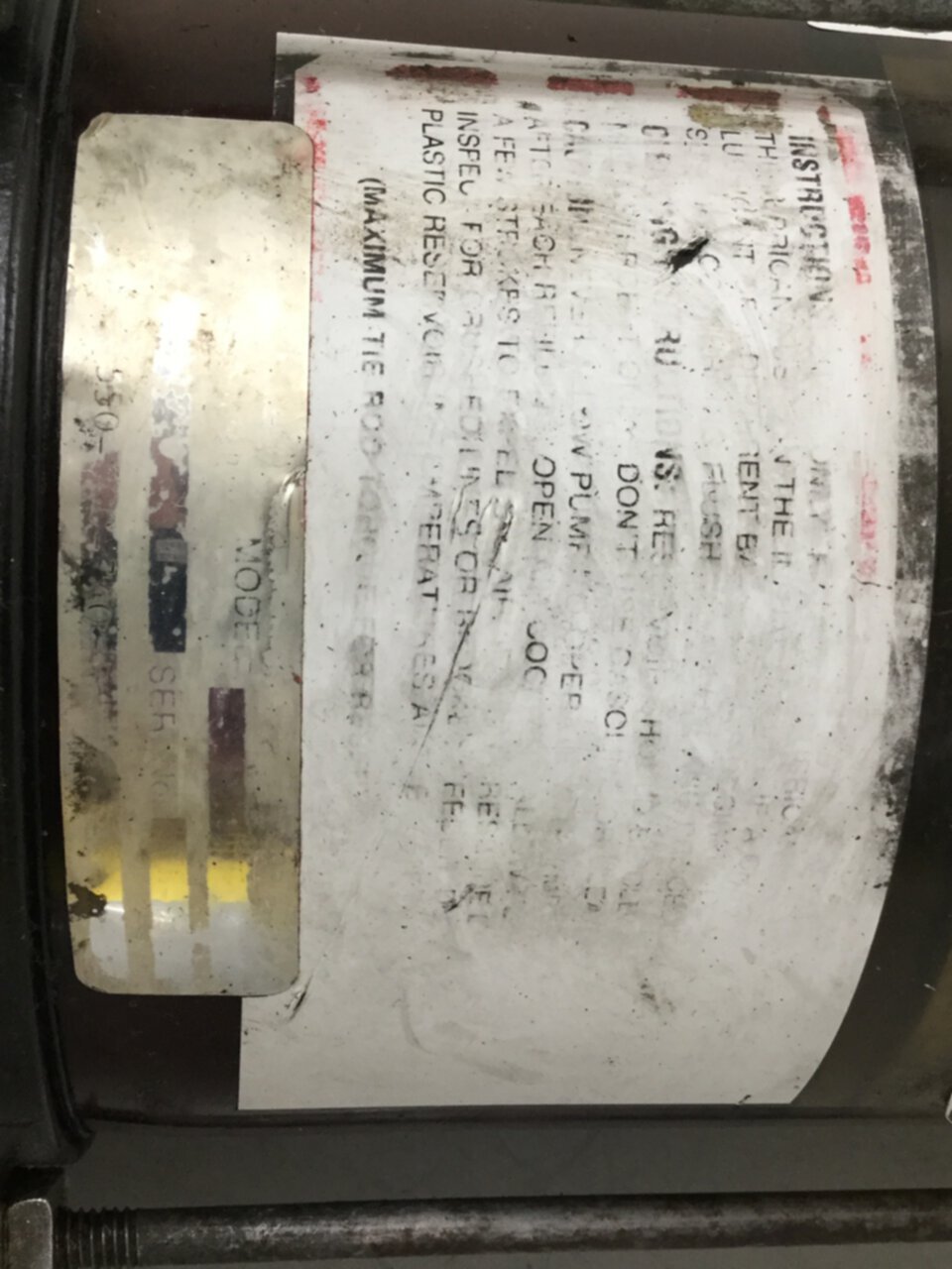 TRABON Lubrication Pump LUBRISYS Used #106930