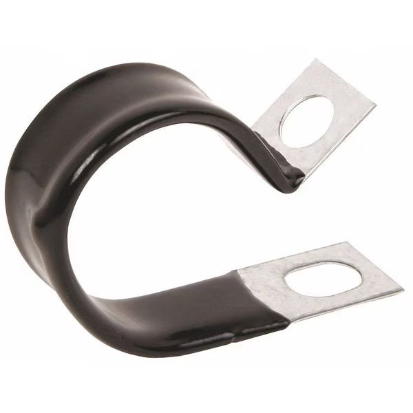 Kmc Cable Clamp, Steel, 1 in Bundle Dia., Gray, 10 PK CFV1709Z1 Kmc CFV1709Z1