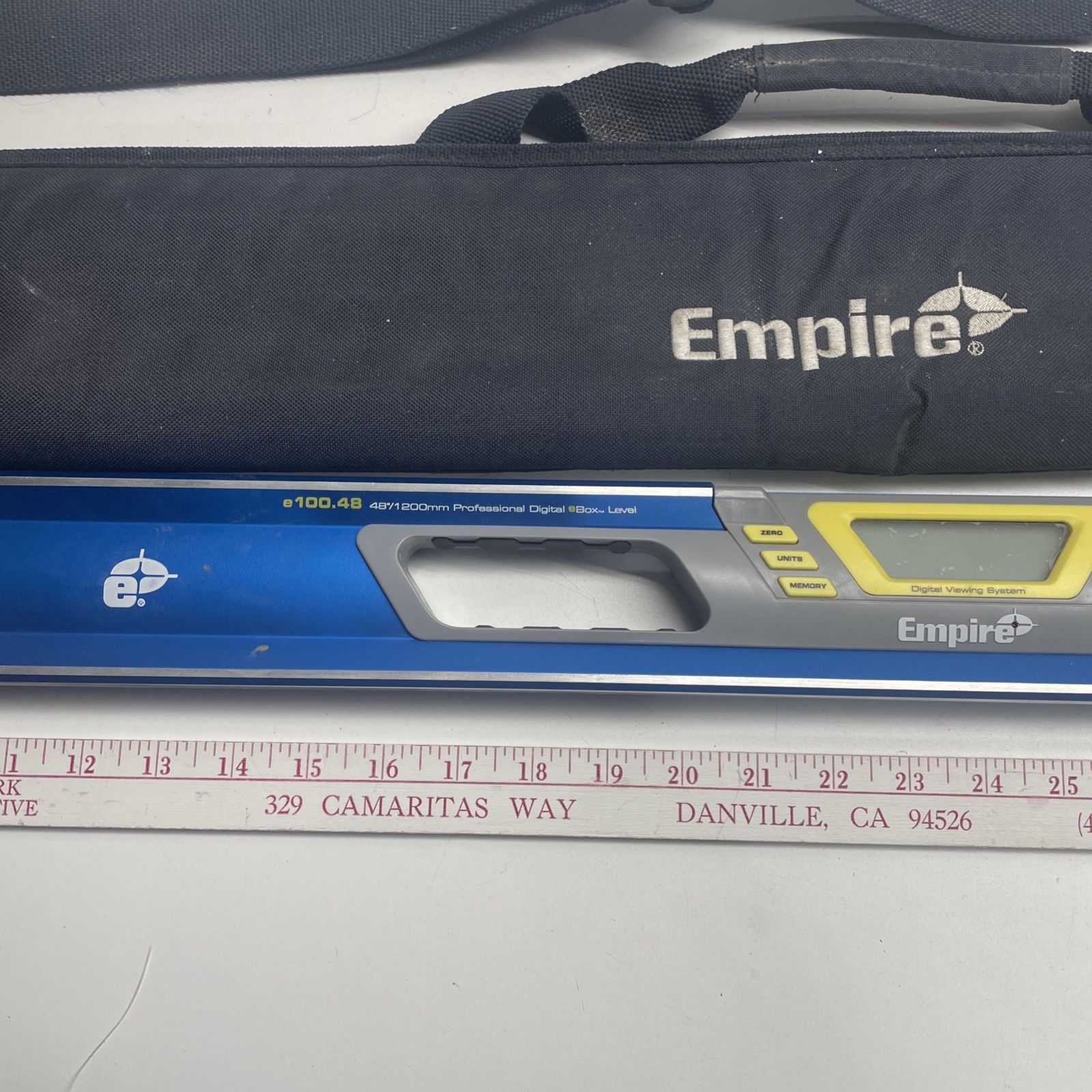 Empire (For Parts Only Not Working) 6061T5 digital level see Description used￼￼￼