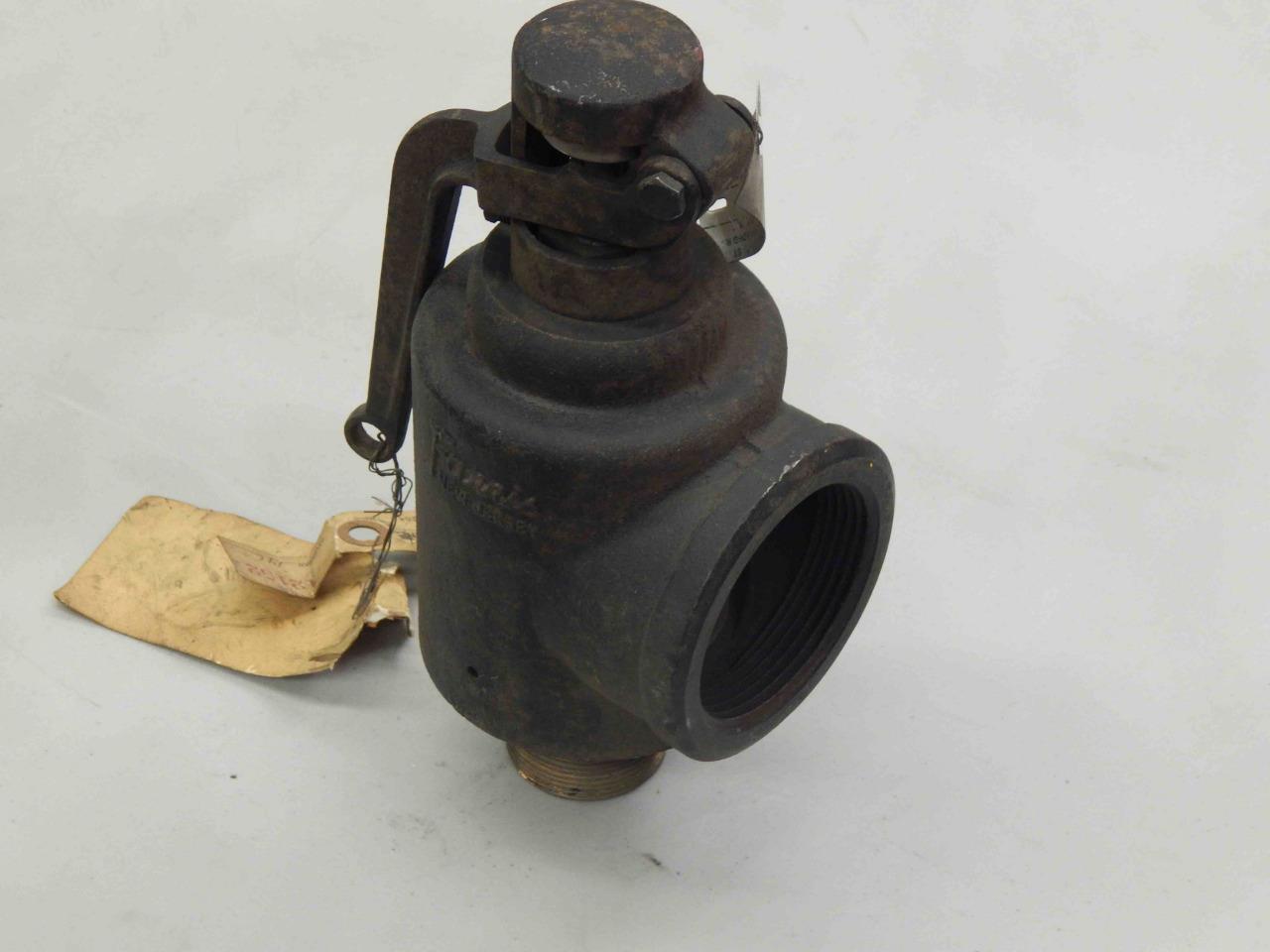 #54 Teledyne Farris 1855-0L 1-½” x 2-½” Safety Relief Valve 1-1/2 x 2-1/2