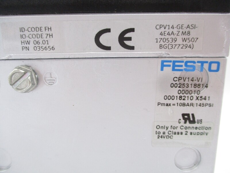 FESTO CPV14-GE-ASI-4E4A-Z 170539 24VDC 145PSI NSNP