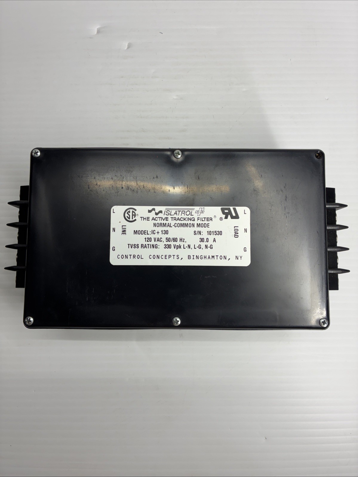 ISLATROL IC + 130 ACTIVE TRACKING FILTER