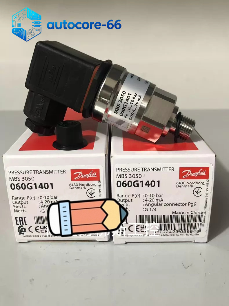 1PC New Danfoss MBS3050 Pressure Sensors MBS3050 060G1401 One-year warranty