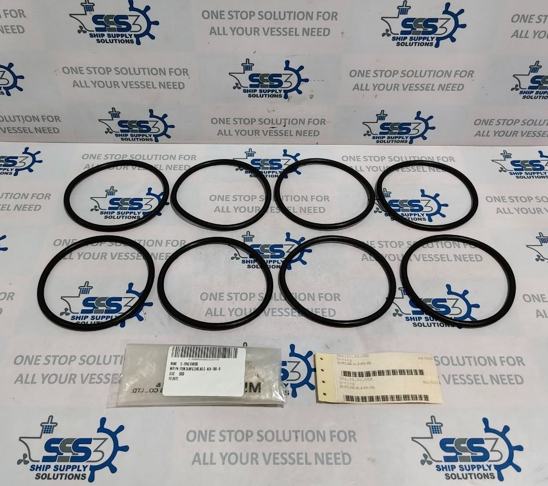 O-Ring BW/500 381.10.10.052 O-Ring Size OD 130mm x ID 120mm x Thick. 7mm