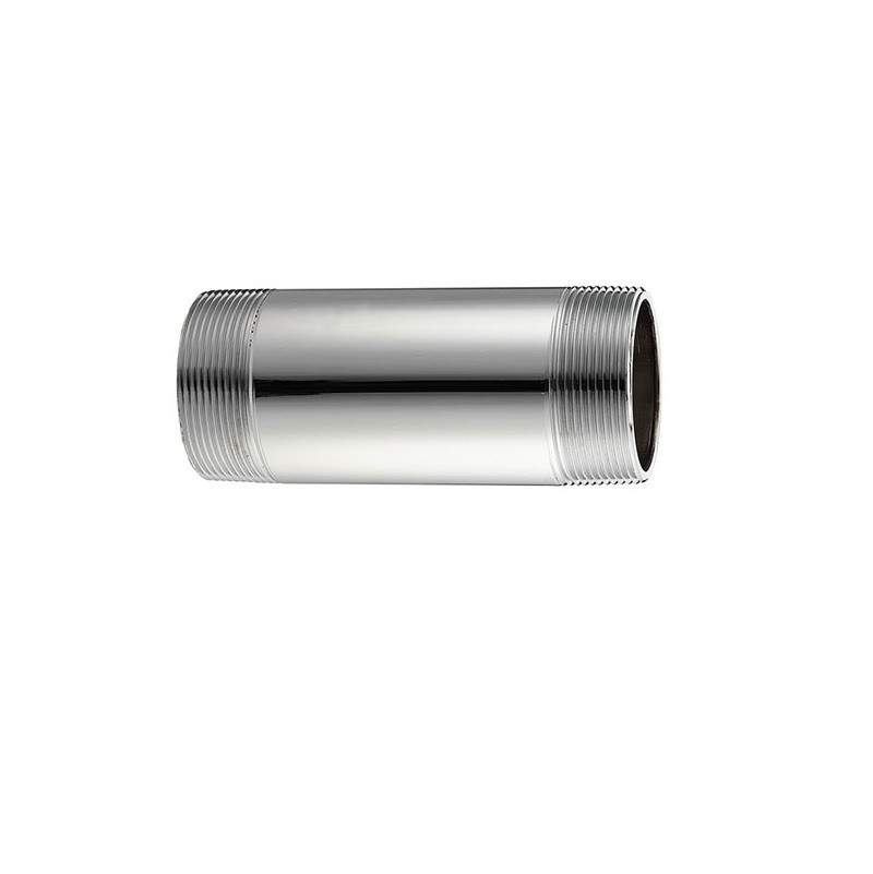 Merit Brass 3020-600 Nipple 1-1/4X6 Chrome Std 3020-600