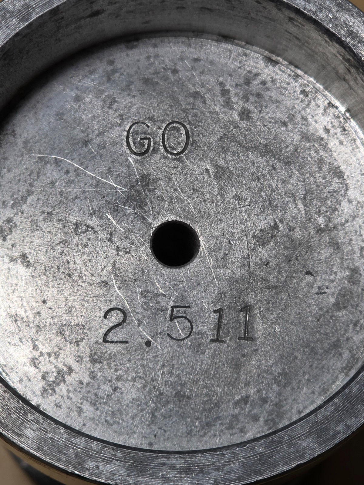 Go/No Go Socket Gage (Lot of 5) 1/2″, 3/4″, 1″, 1.5″, 2.5″ PLEASE SEE PICS