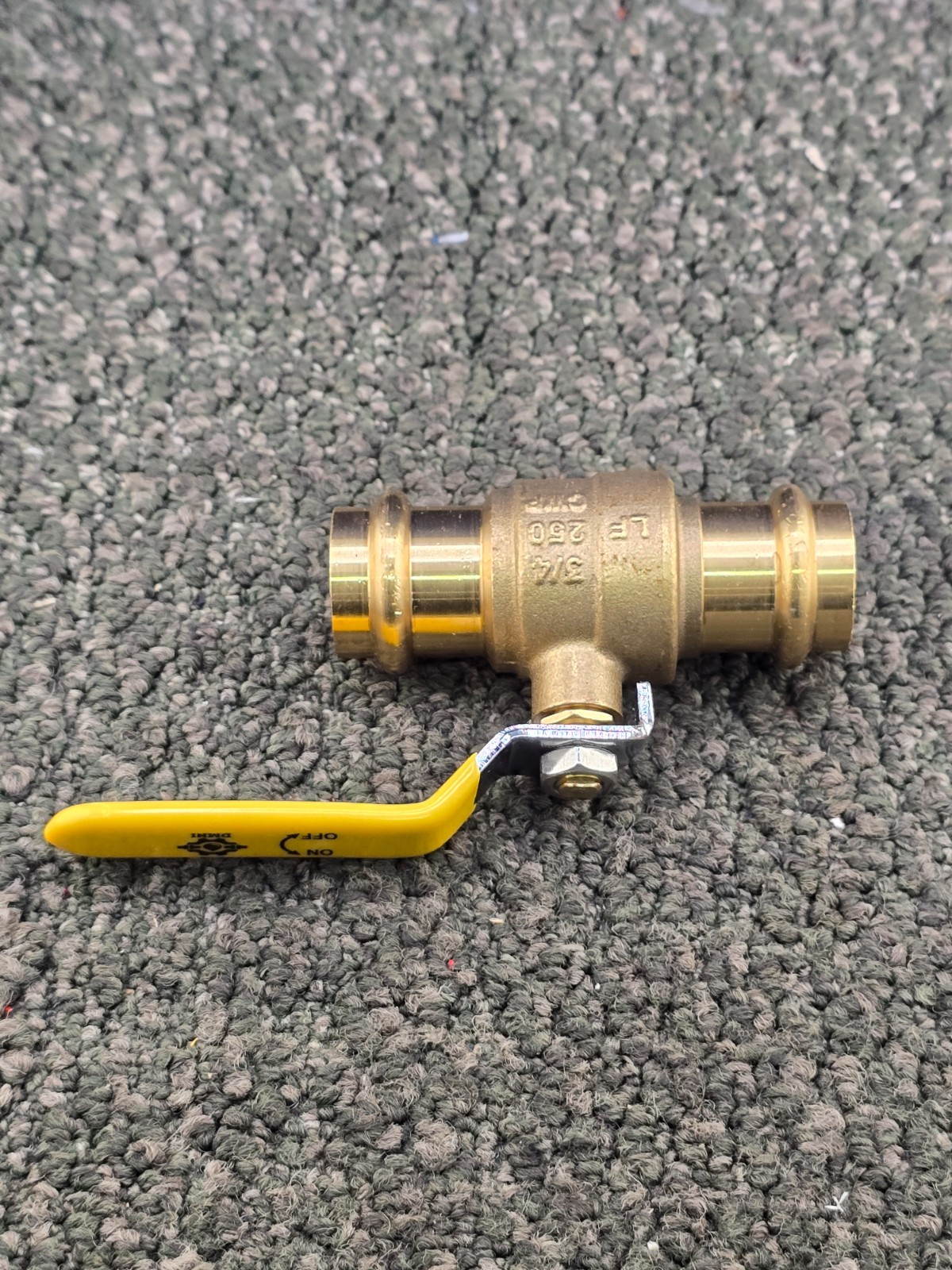 (QTY 2) DMNI 3/4″ 250CWP HEAVY DUTY BRASS BALL VALVE REPLACEMENT
