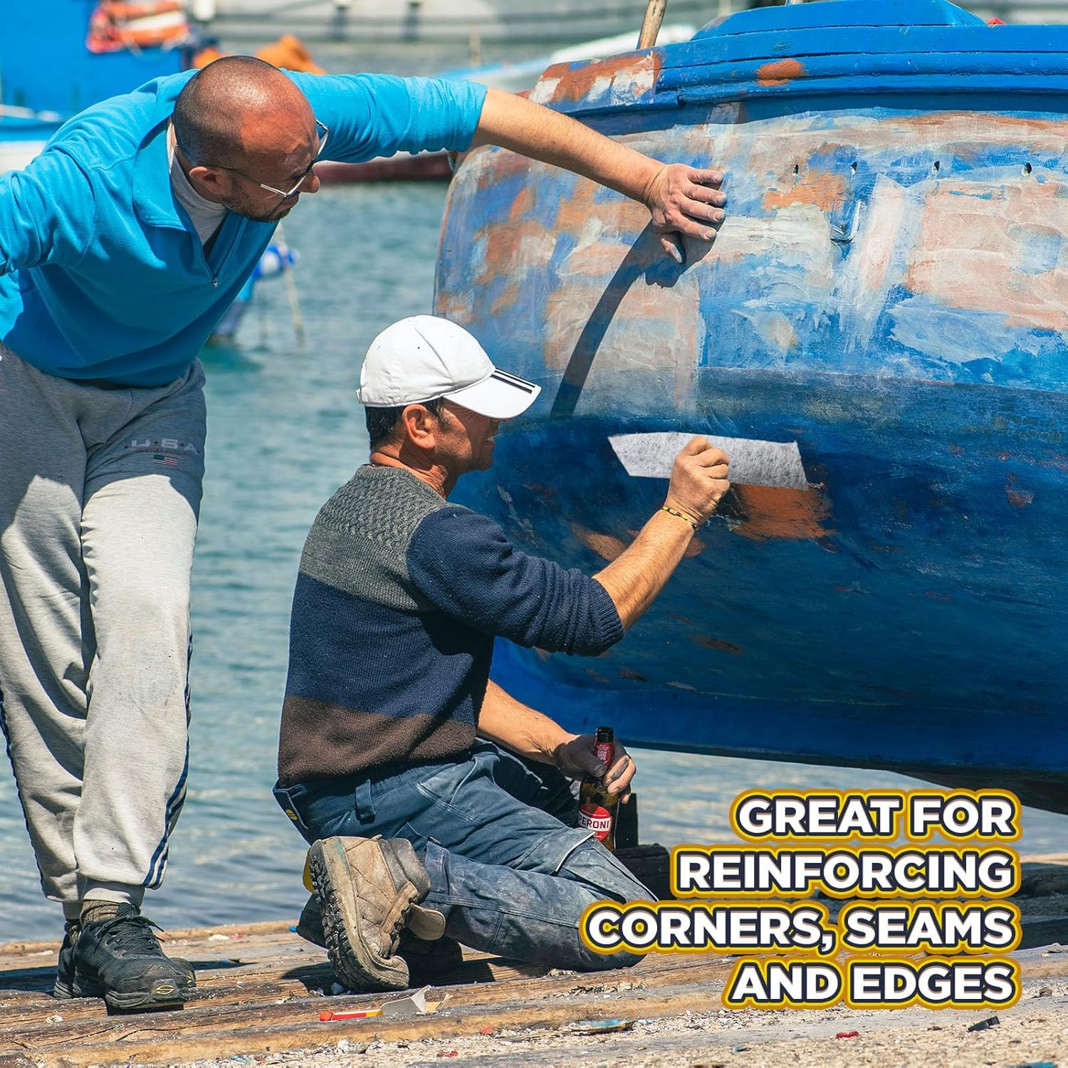 1.5 Oz Fiberglass Chopped Strand Mat 15 Yards 4 Inch Lightweight Fiberglass Mat