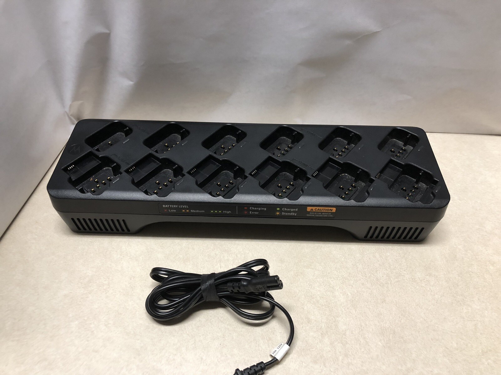 12 Refurb-Motorola DLR1060 900MHz 2 Way Radio +Aftermarket Headset + charger