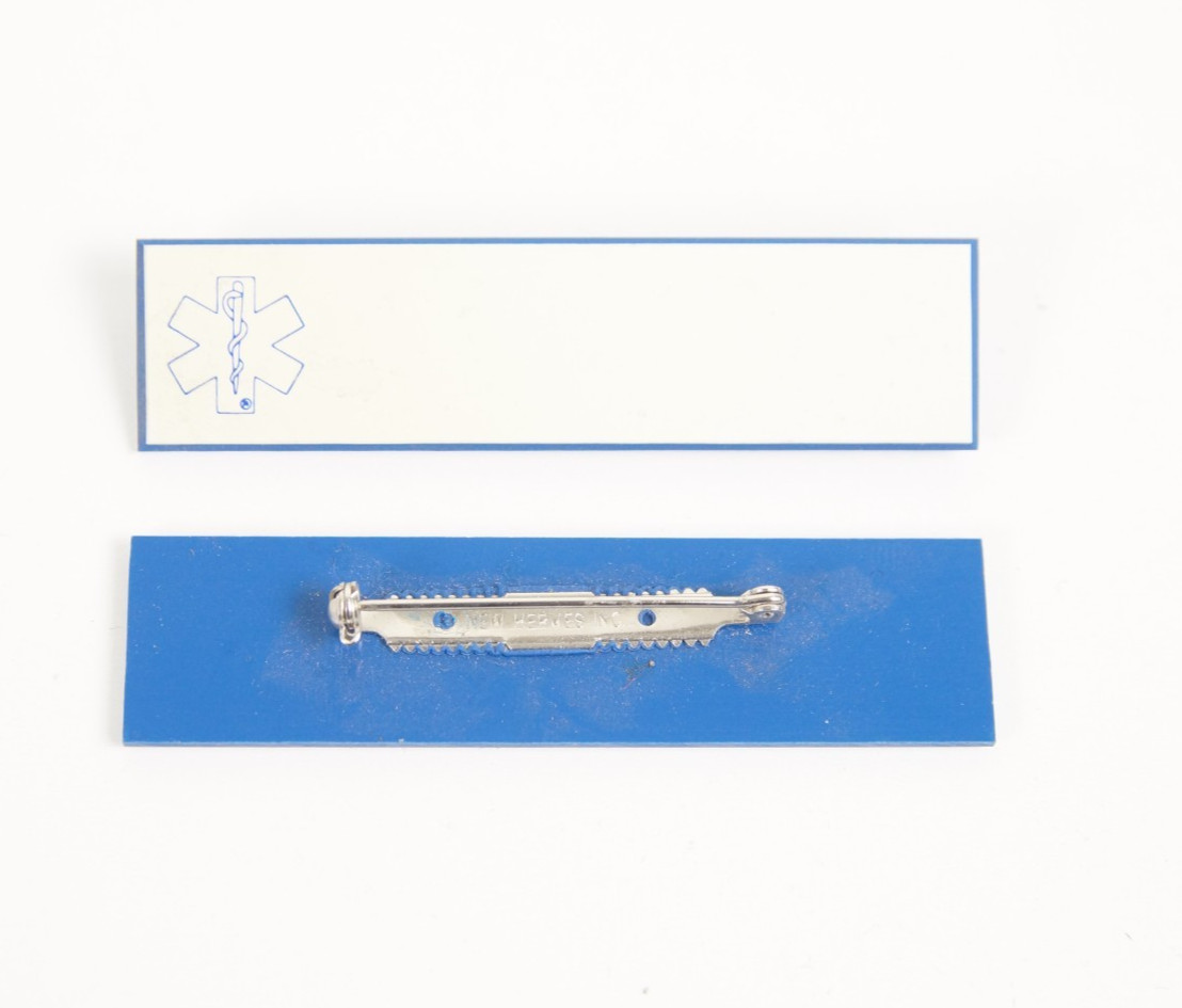 Pack of 39 Individual Replacement 3in Medical Name Tags