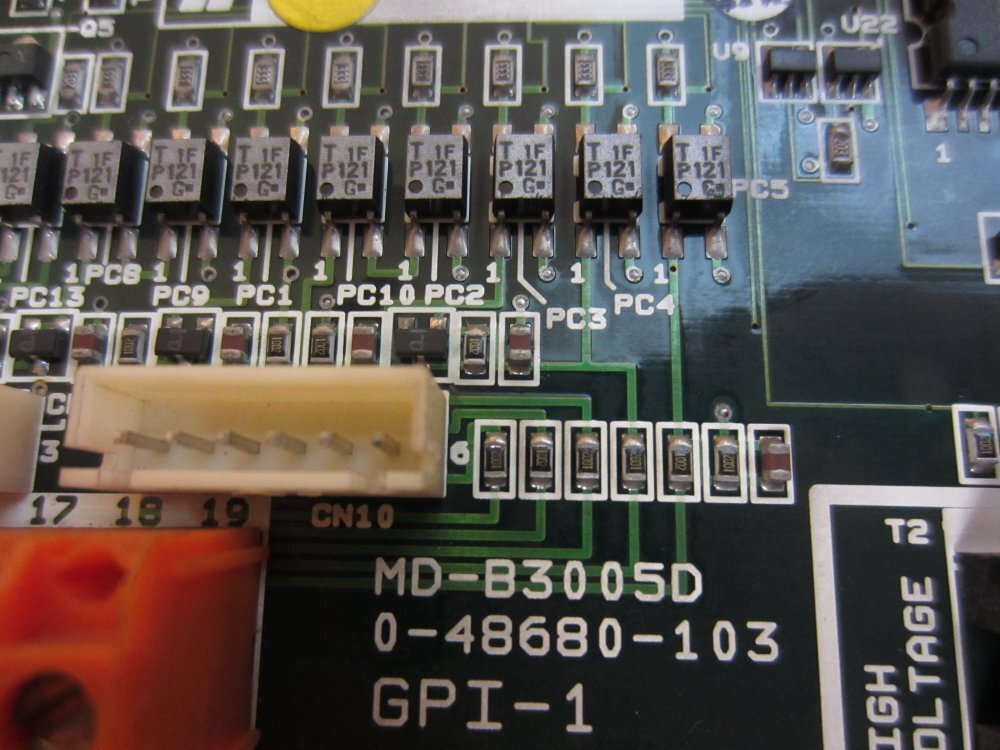 ABB Baldor Reliance 0-48680-103 GPI-1 Board MD-B3005D