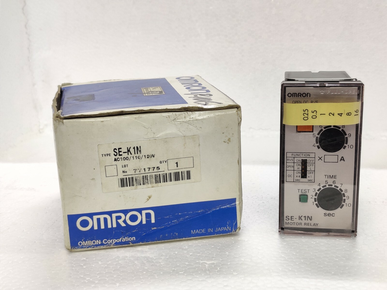Omron SE-K1N Motor Protective Relay