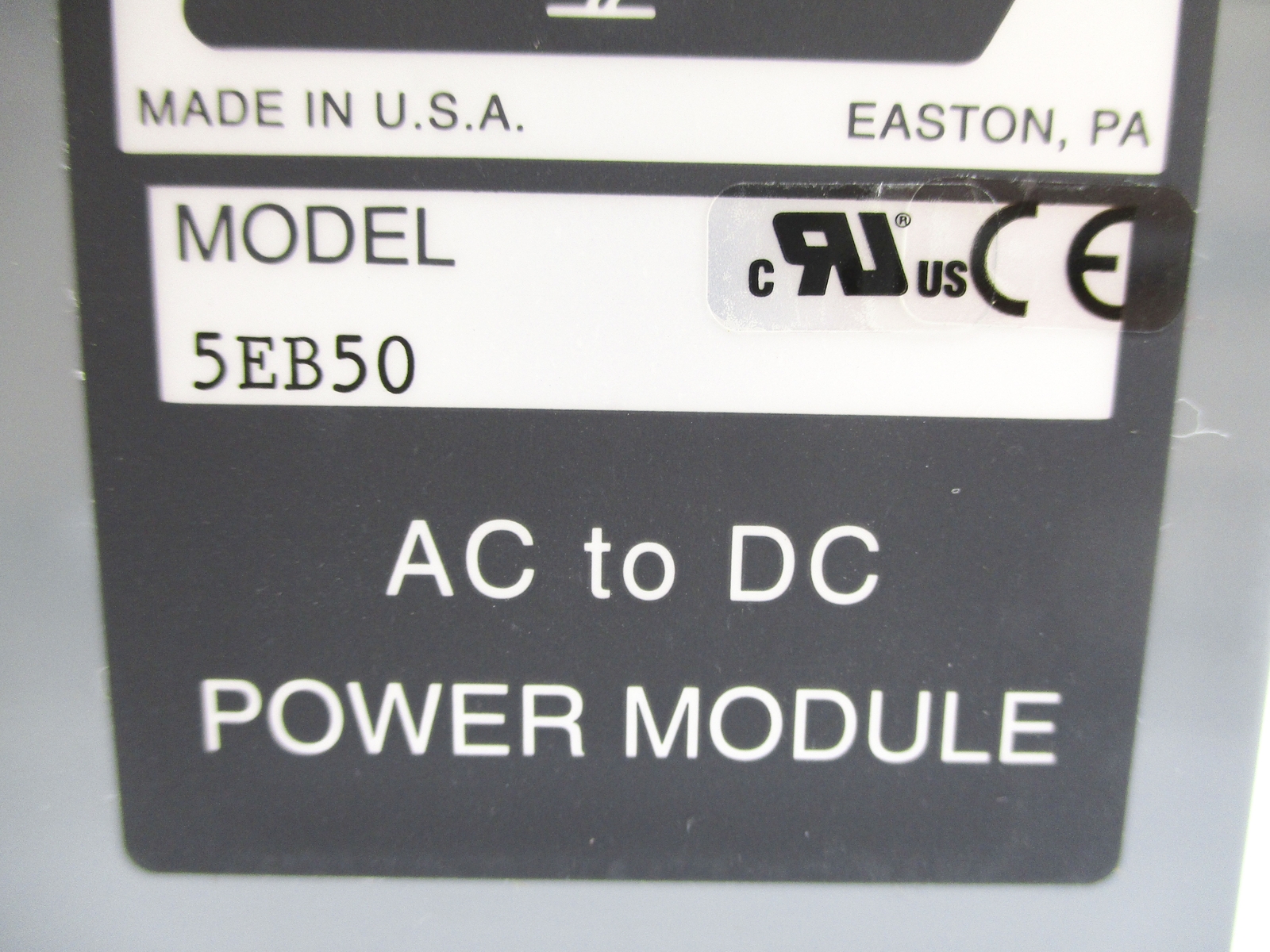 ACOPIAN 5EB50 NSNP