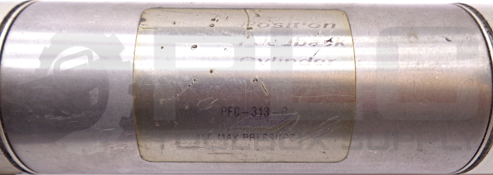 BIMBA POSITION FEEDBACK CYLINDERS PFC-313-P CYLINDER W/ 2 MANIFOLD BLOCKS