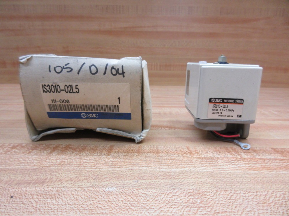 SMC IS3010-02L5 Pressure Switch IS301002L5