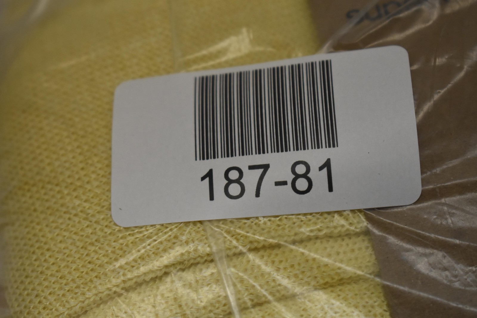 Superior Glove KFG1T18-L 18in Cut A4 Knit Tapered Sleeves Large 6 Pair Yellow