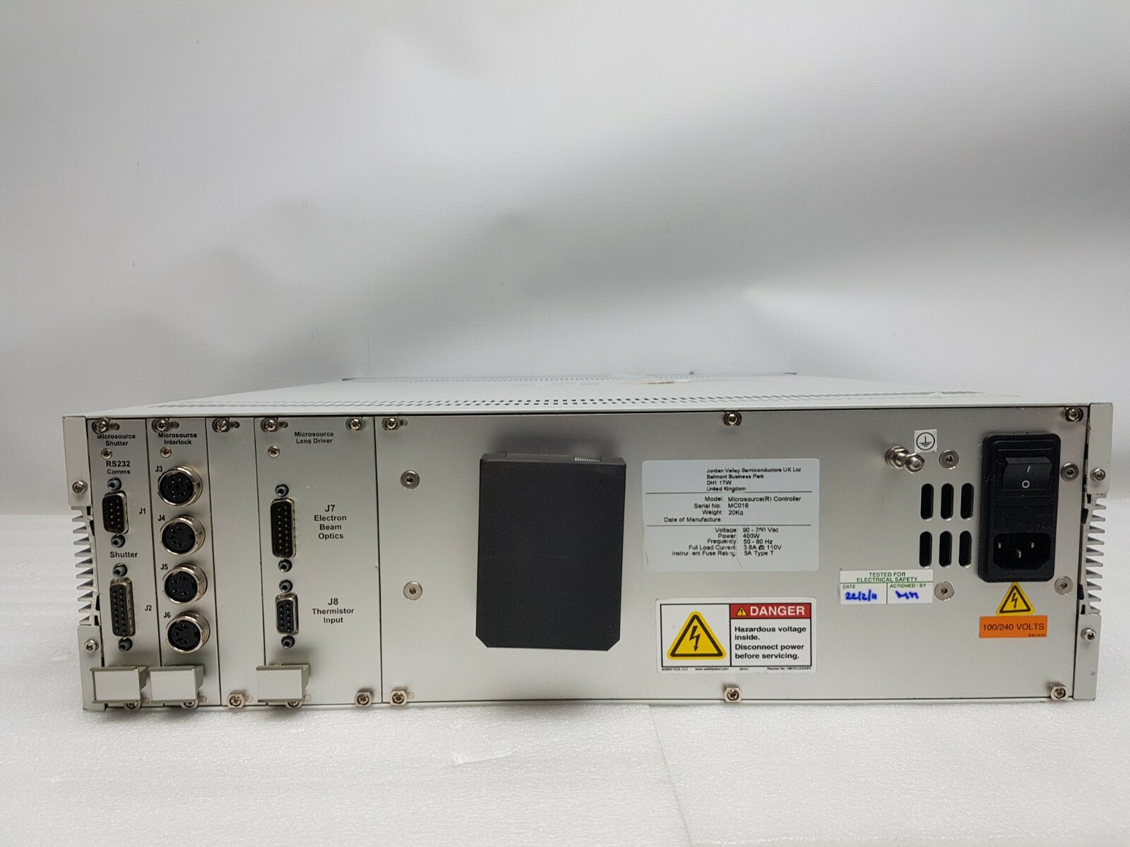 BEDE SCIENTIFIC INSTRUMENTS V3 MICROSOURCE (R) CONTROLLER X-RAY 400W